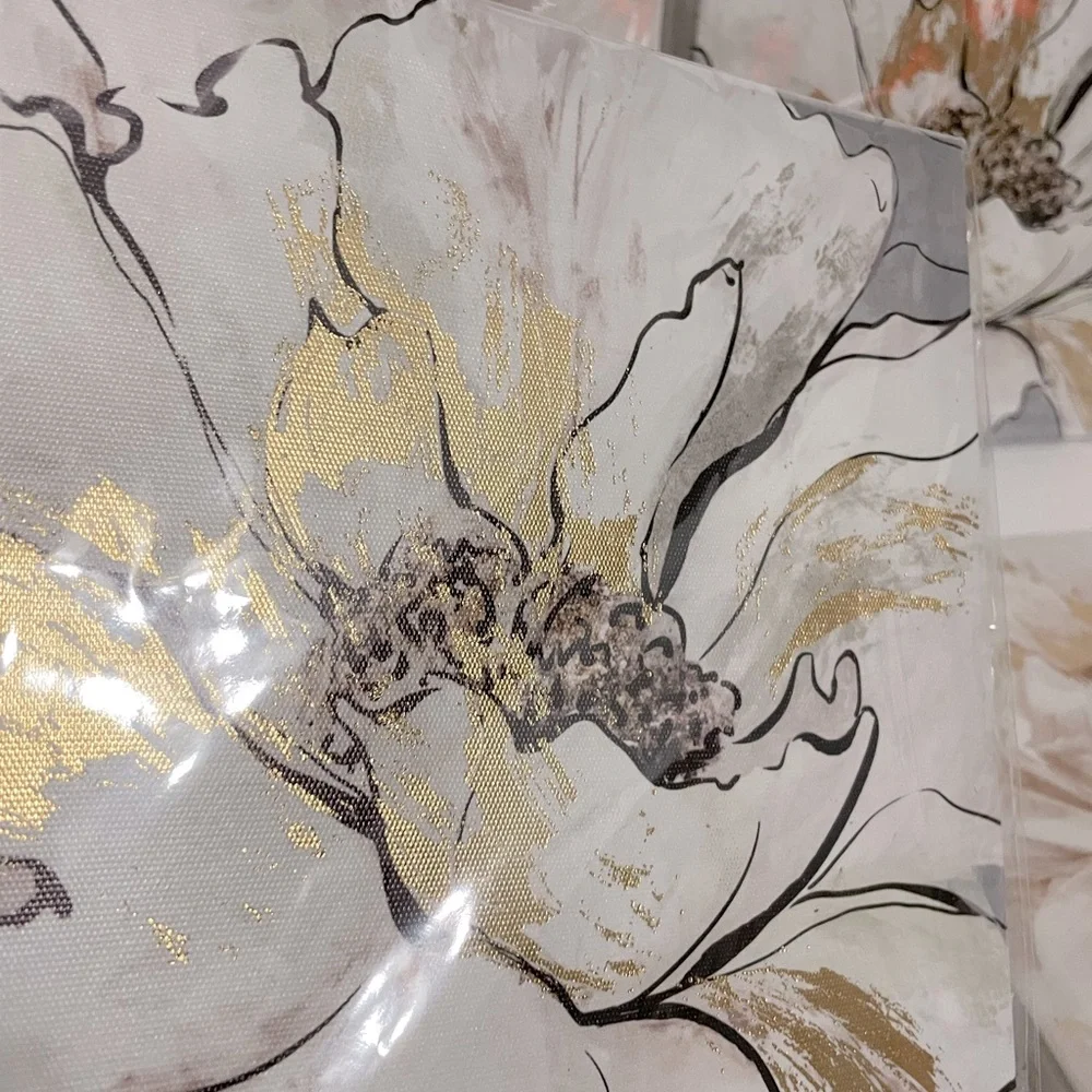Metallic Floral wall decor - Picture 8 of 9